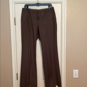 Ann Taylor Loft Chocolate Trousers